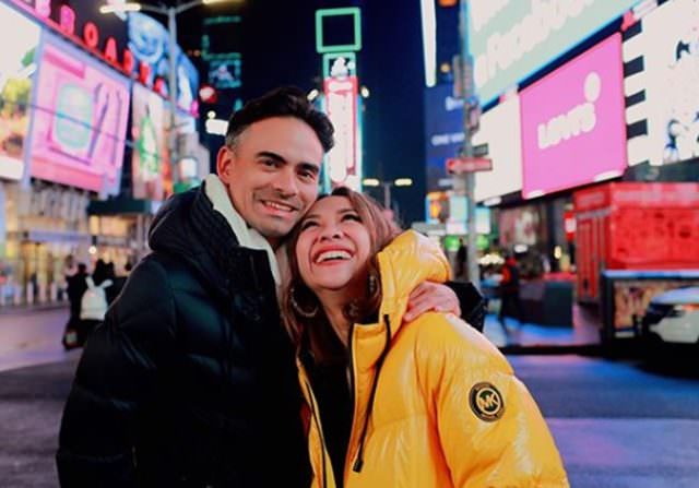 Kebersamaan Bunga Citra Lestari bersama suaminya, Ashraf Sinclair.	(Instagram Bunga Citra Lestari)