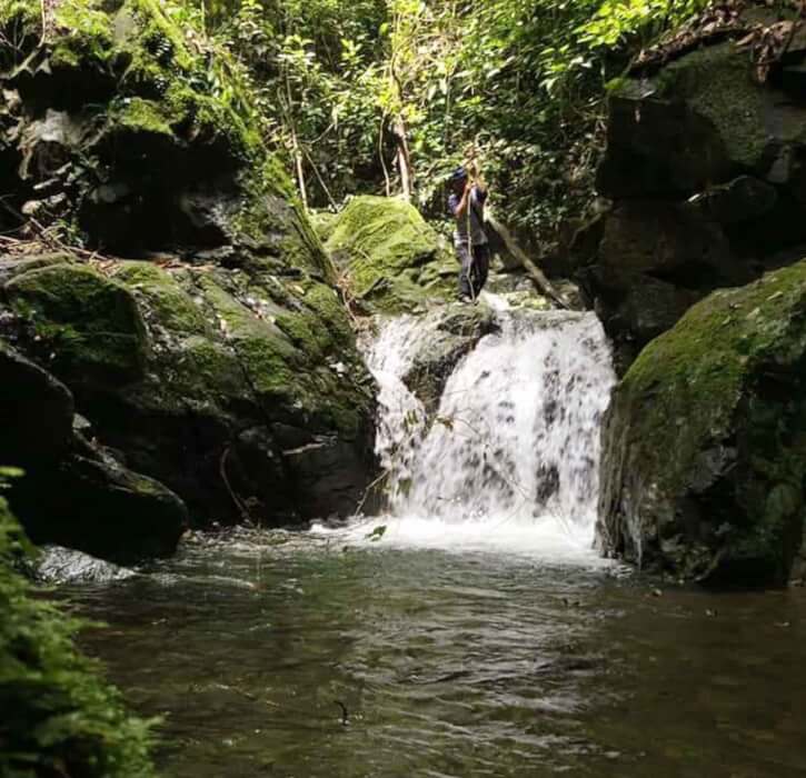 ASRI: Riam Dangun salah satu pesona yang ditawarkan di lokasi wisata Hutan Babut, Desa Dara Itam 1, Kecamatan Jelimpo, Kabupaten Landak.ISTIMEWA