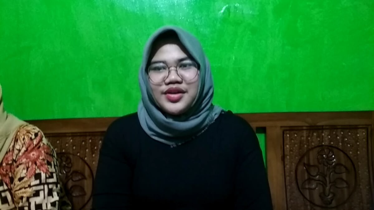 PULANG: Syarifah Nurus Soffira Perwira Putri saat ditemui di rumahnya di Jalan Tanjung Raya II, Pontianak Timur. SIGIT ADRIANTO/PONTIANAK POST