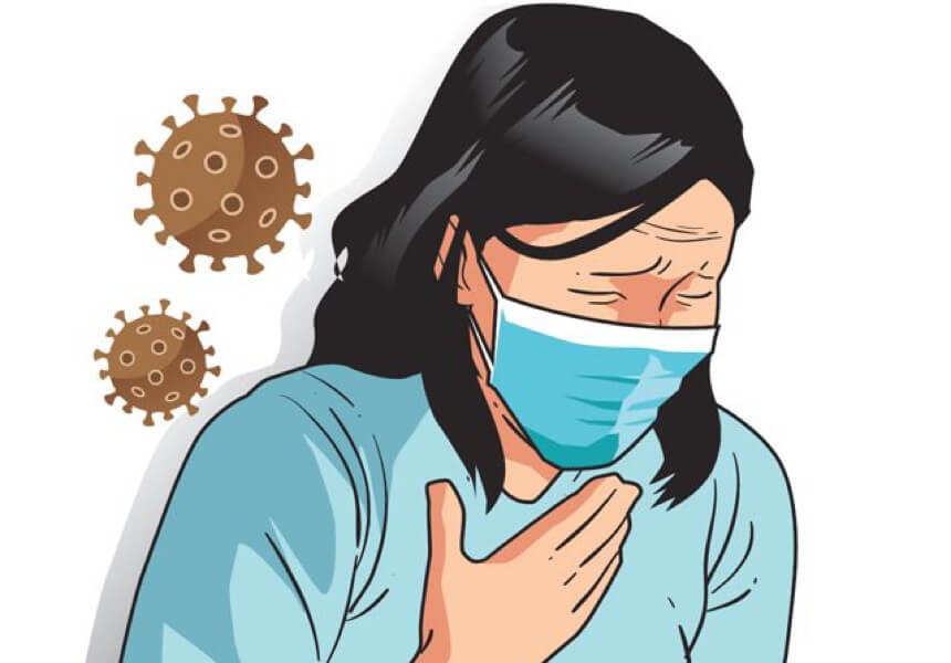 Ilustrasi pasien virus Korona (Erie Dini/Jaw Pos)
