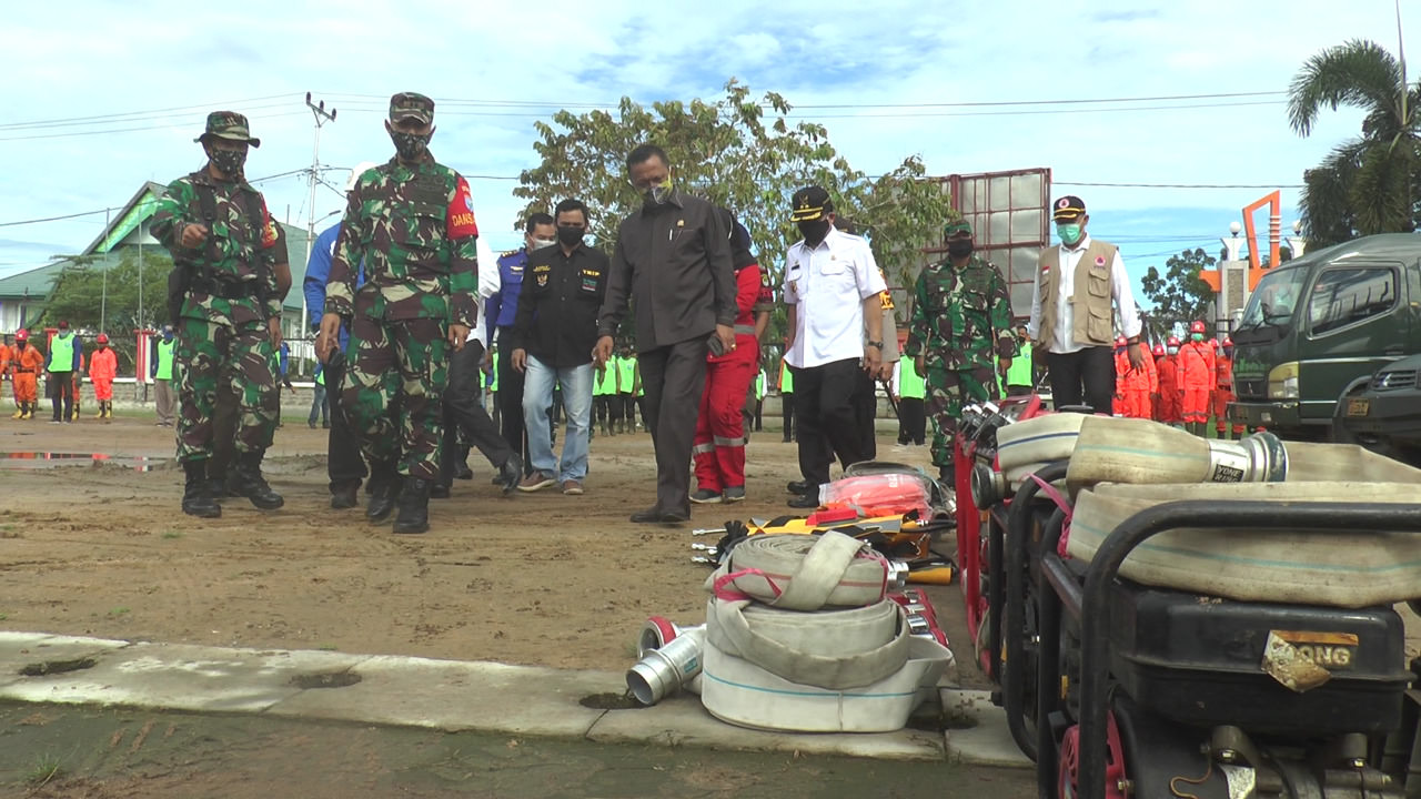 CEK KESIAPAN : Dandim 1203, Letkol Kav Jami