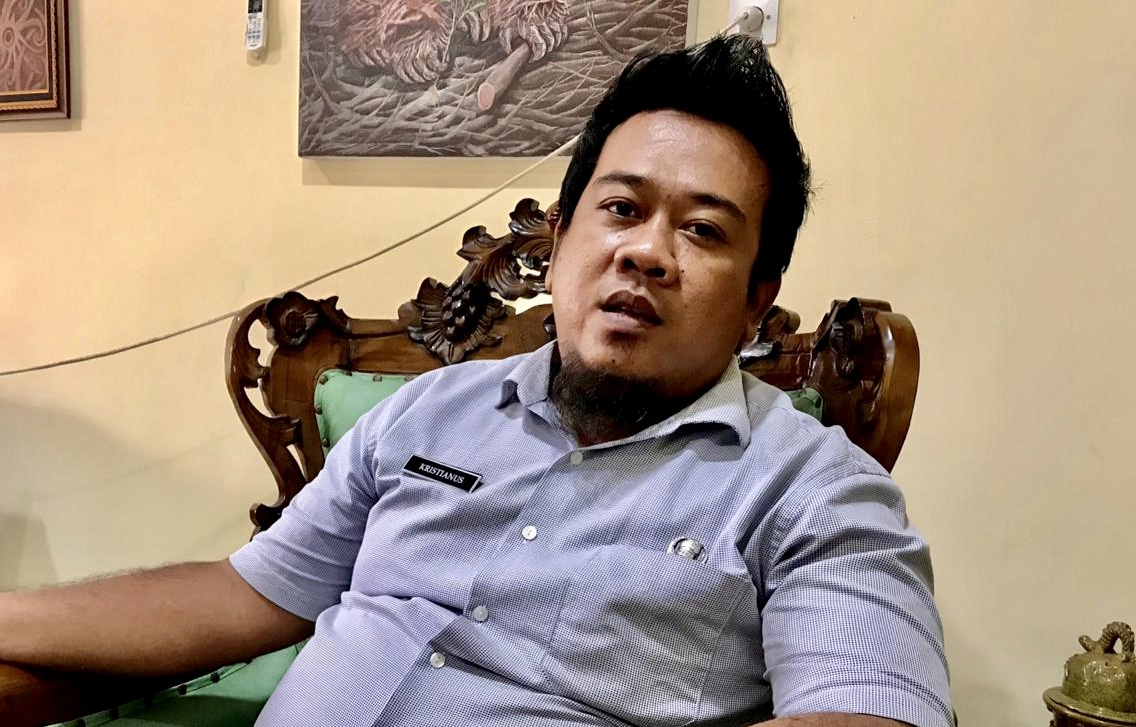 Kepala UPT Taman Budaya Kalbar, Kristianus.
