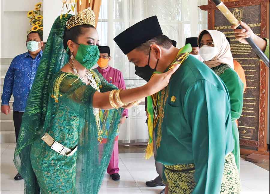 MUSRENBANG: Wagub Kalbar, Ria Norsan saat menghadiri Musrenbang RKPD Mempawah 2022. WAHYU/PONTIANAKPOST