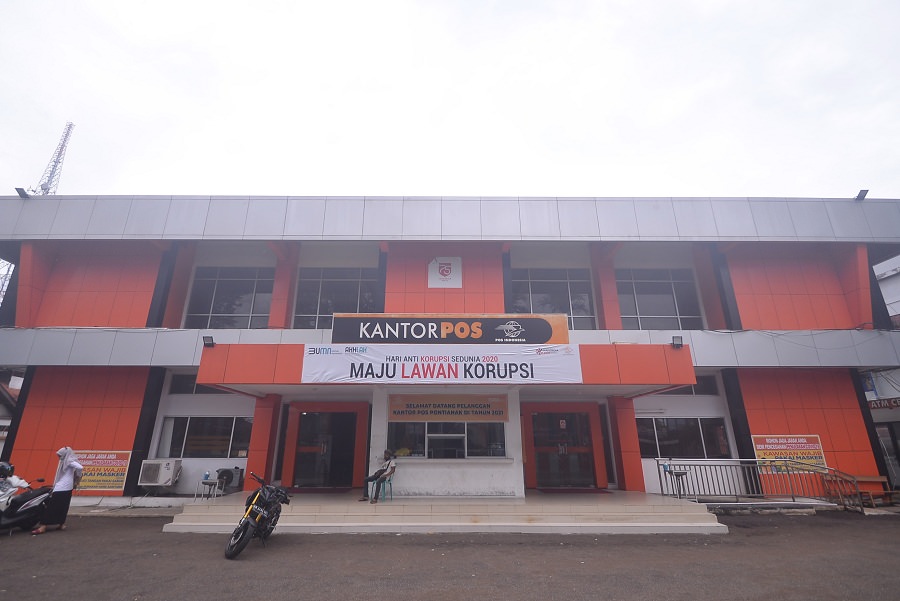 Kantor Pos Pontianak. MEIDY KHADAFI/PONTIANAK POST
