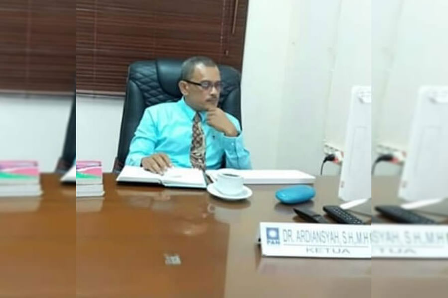 Anggota DPRD Kalbar dan Ketua Fraksi PAN Kalbar, DR. Ardiansyah, SH, M.Hum.