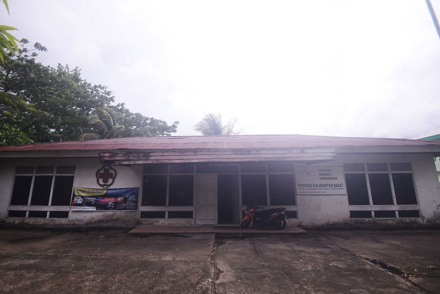 Sekretariat PMI Provinsi Kalimantan Barat. MEIDY KHADAFI/PONTIANAK POST