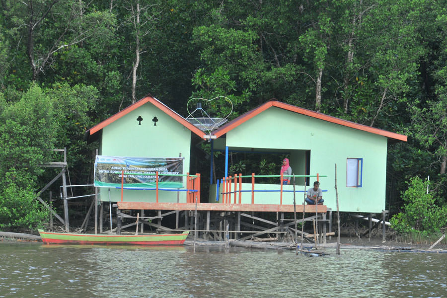 Wisata Mangrove Desa Tanjung Harapan, Kecamatan Batu Ampar, Kabupaten Kubu Raya. HARYADI/PONTIANAK POST