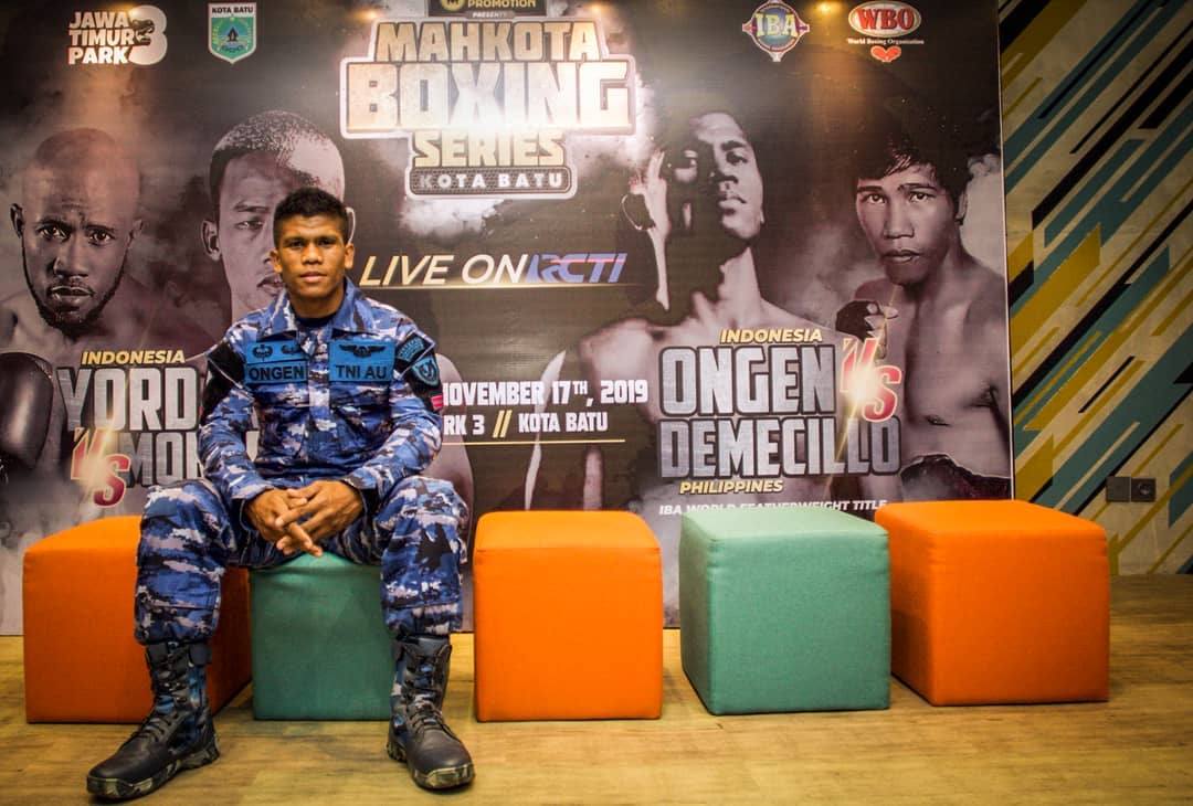 DUKUNGAN KORPS: Ongen Saknosiwi sebagai anggota TNI AU, bertugas di Mabes TNI AU, Dinas Pengamanan dan Persandian Angkatan Udara (Dispamsanau) Jakarta Timur.