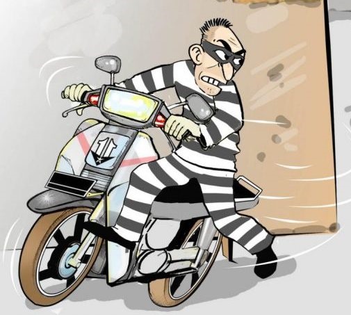 Ilustrasi curanmor. (Jawa Pos)