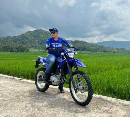 Doni Tata Berpetualang Pakai WR 155 R. (IST)