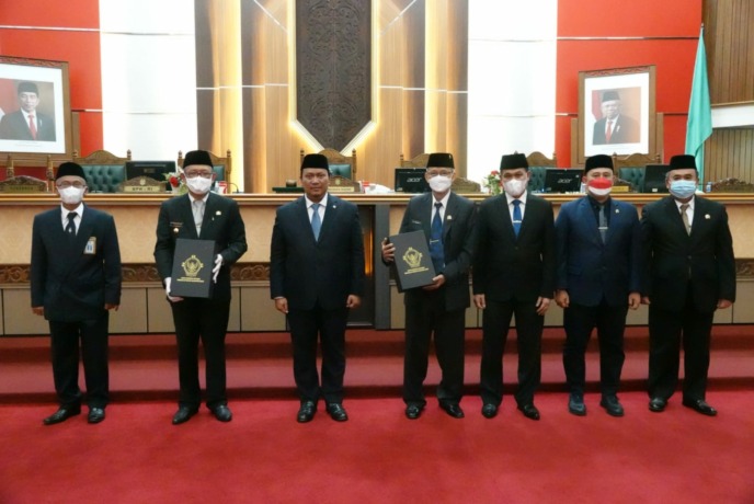 Pemerintah Provinsi Kalimantan Barat kembali meraih opini Wajar Tanpa Pengecualian (WTP) dari Badan Pemeriksa Keuangan (BPK) terkait LHP dari APBD tahun 2021. (Humas Pemprov Kalbar)