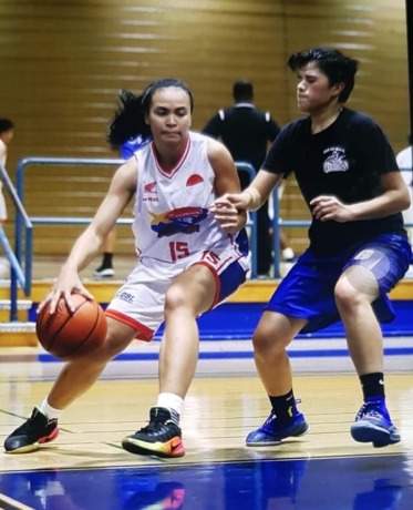 JUARA: Memperkuat Vois, Natalia bertekad tim yang dibela bisa menjuarai turnamen ini. IST