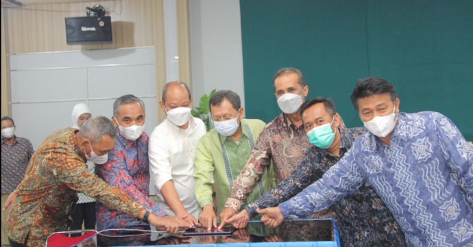 LUNCURKAN : PTPN XIII resmi memulai penerapan ERP SAP Full Module, Rabu (13/7). 