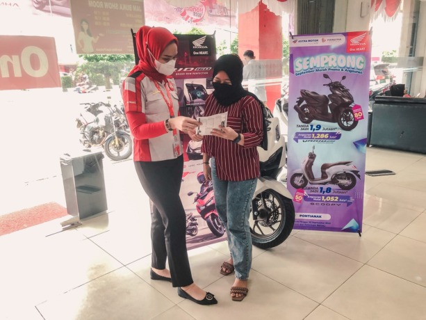 Astra Motor Kalbar Luncurkan Promo Semprong