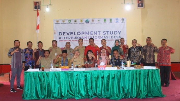DIABADIKAN: Kegiatan development study di Desa Sendang, Kecamatan Wonogiri, Kabupaten Wonogiri, Provinsi Jawa Tengah, Senin (14/11). DISKOMINFO LANDAK