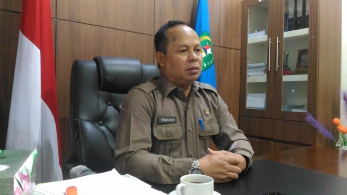 Fransiskus, Ketua Dewan Perwakilan Rakyat Daerah (DPRD) Kabupaten Bengkayang.