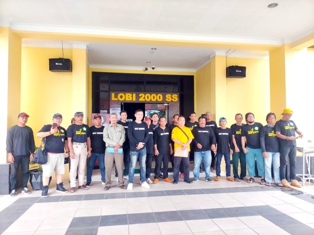 DATANGI: Tiga organisasi masyarakat seperti Bala