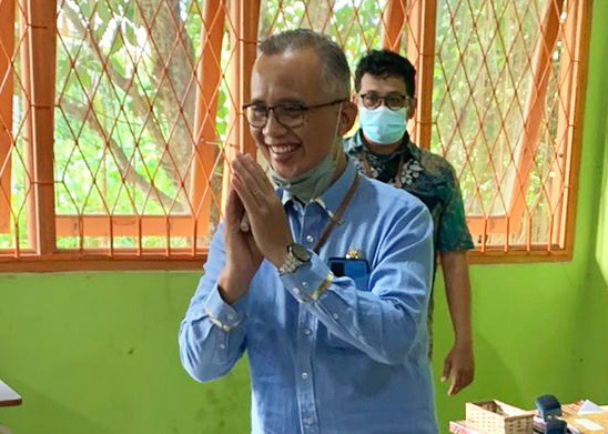 Sumastro, calon penjabat Walikota Singkawang menggantikan Tjhai Chui Mie. foto Shando Safela