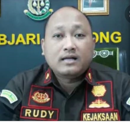 Rudi Astanto, Kepala Seksi Intelejen (Kasi Intel) Kejari Pontianak.