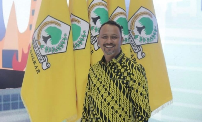 M.Iqbal Zafarullah,Plt Ketua DPD Partai Golkar Kabupaten Kubu Raya, sisa Masa Bhakti (2020-2025). (IST)