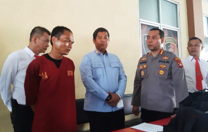 Ruslan, narapidana Lembaga Pemasyarakatan (Lapas) Klas IIB Pangkalan Bun, Kalimantan Tengah yang melarikan diri selama satu bulan di Kalbar. (IST)