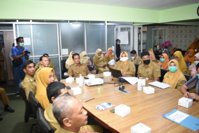 KOLABORASI: Tim Percepatan Penurunan Stunting (TPPS) Kota Pontianak melakukan kunjungan kerja ke RSUD Sultan Syarif Mohamad Alkadrie untuk penguatan kerja sama penanganan stunting. (IST)