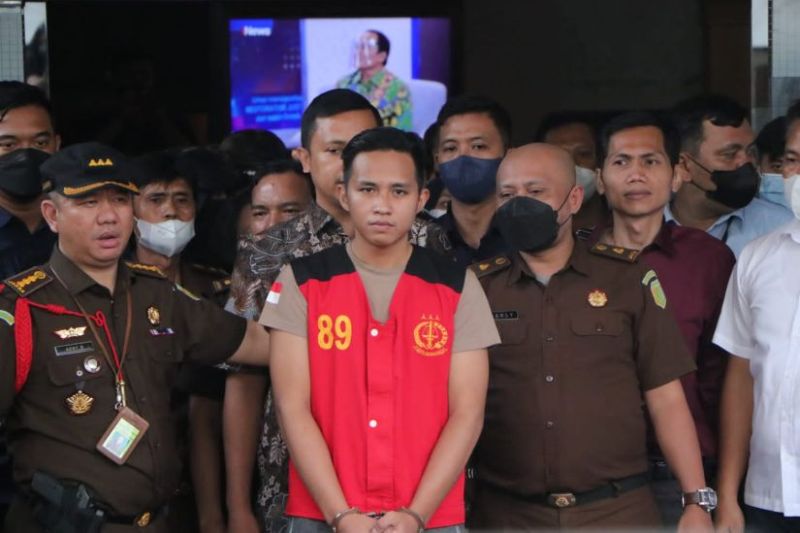 tedakwa Richard Eliezer. ( (Foto: Dok Kejagung))