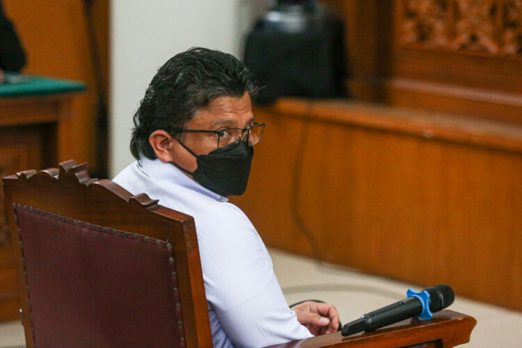 Terdakwa kasus pembunuhan berencana terhadap Brigadir Yosua, Ferdy Sambo.FOTO:MIFTAHUL HAYAT/JAWA POS