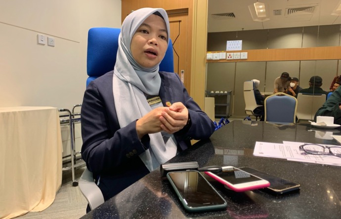 Nurhazimah Mahat, General Manager KPJ Kuching Specialist Hospital. foto Shando Safela