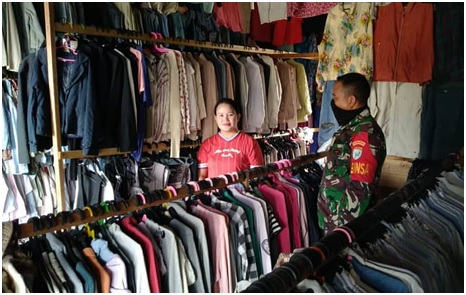 IST LELONG: Ilustrasi pakaian lelong. Hingga kini belum menemukan masyarakat yang menjual barang bekas dibawa dari negara Malaysia melewati wilayah perbatasan Indonesia-Malaysia di Kapuas Hulu.