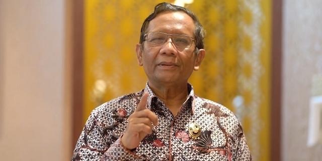 Mahfud MD, Menteri Koordinator Politik, Hukum, dan Keamanan (Menko Polhukam).
