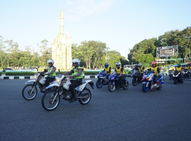 Konvoi Program Adira Finance di Pontianak beberapa waktu lalu.