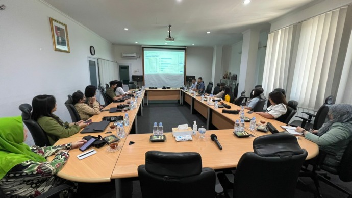 Para utusan perusahaan mengikuti kegiatan Temu Sapa di BPJamsostek. IST