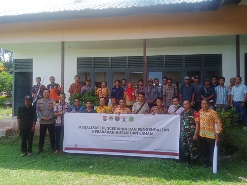Sinar Mas Agribusiness and Food Dukung Sosialisasi Pencegahan Karhutla