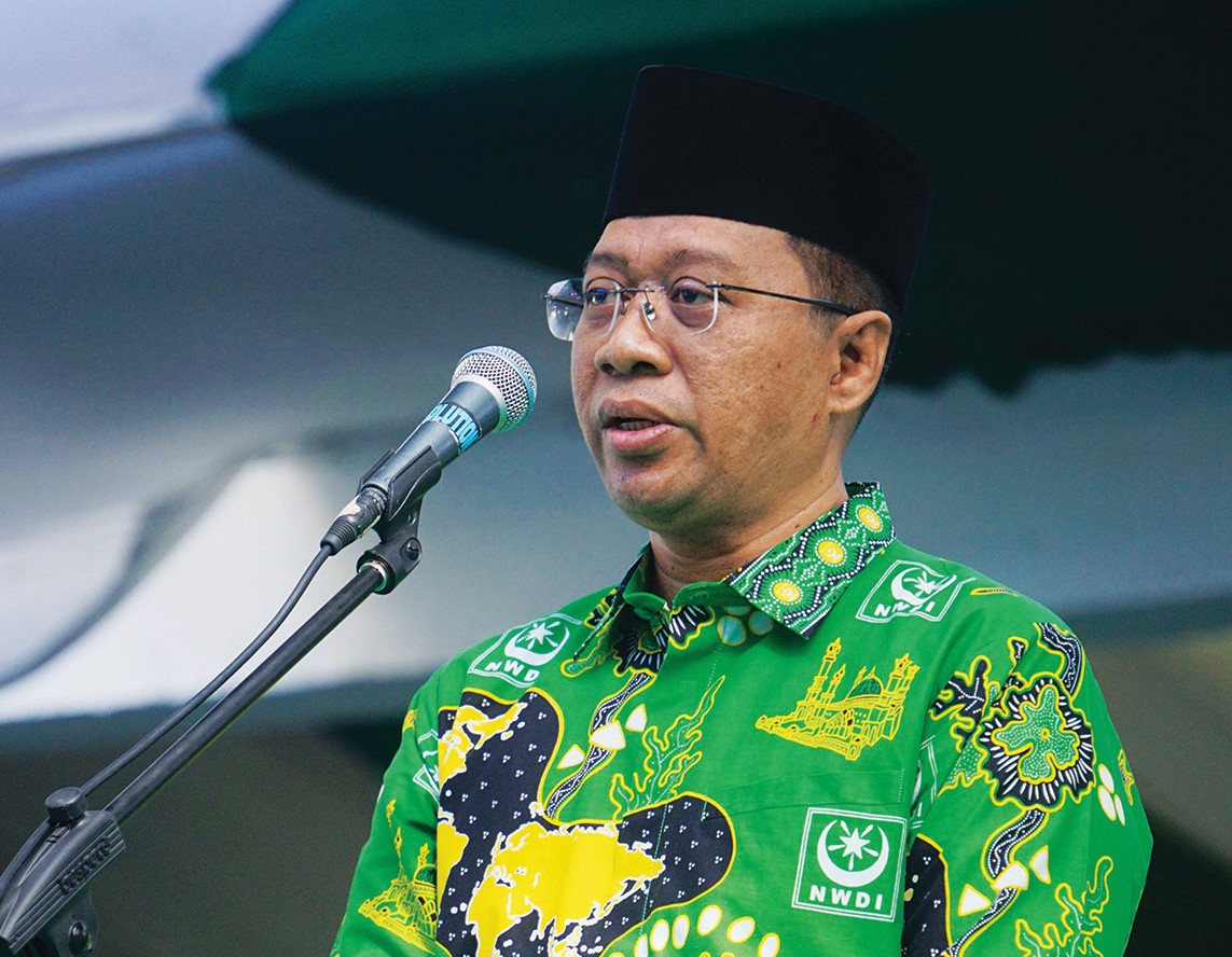 Sambutan Gubernur NTB Dr H Zulkieflimansyah.