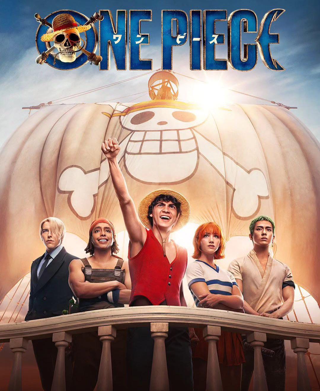 Serial live action dari manga dan anime One Piece karya Eiichiro Oda yang tayang perdana di Netflix pada Kamis (31/8).