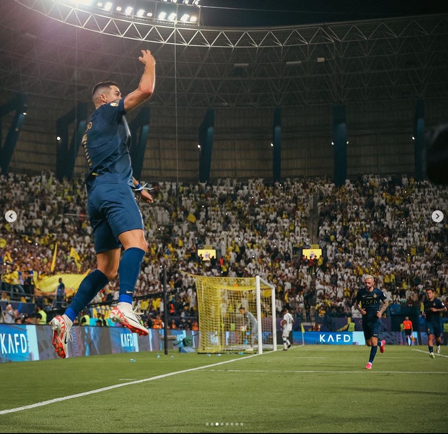 Tangkapan layar IG Christiano Ronaldo