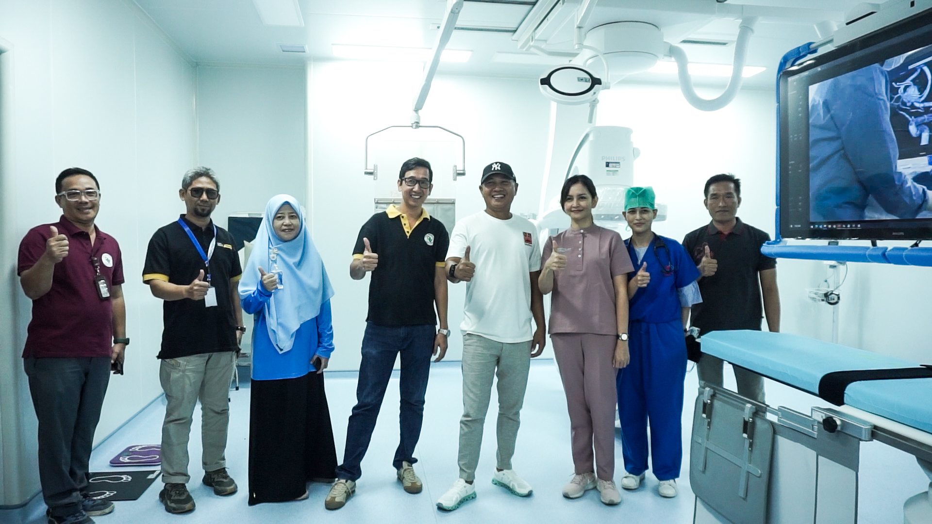 MAKIN CANGGIH: Layanan kesehatan di RSUD Provinsi NTB kini menghadirkan cathlab dilengkapi alat kesehatan Philips Azurion 7 untuk membantu penanganan penyakit jantung hingga stroke