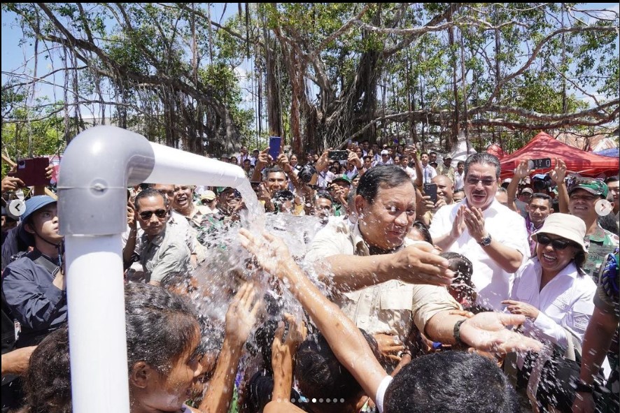 Tangkapan layar IG Prabowo Subianto