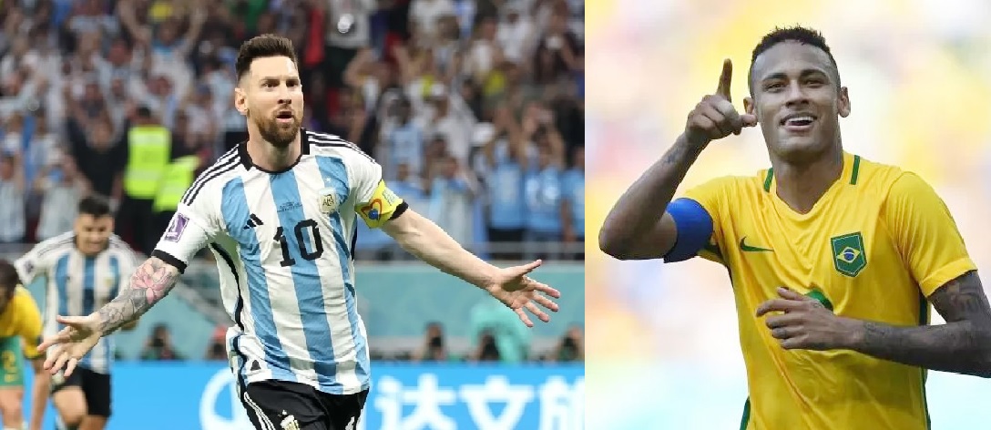 Lionel Messi dan Neymar Jr.