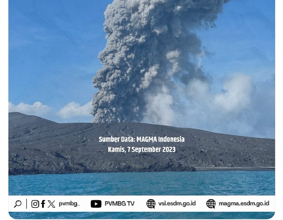 Update Tingkat Aktivitas Gunung Api Indonesia Sumber Data: Magma Indonesia, Kamis (7/9).