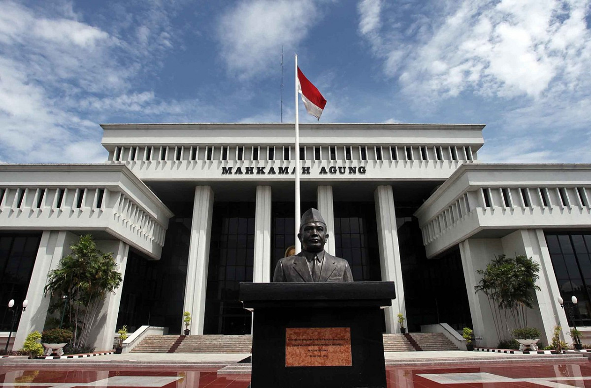 Ilustrasi gedung Mahkamah Agung