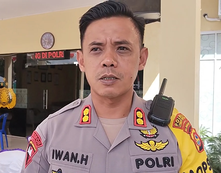Kapolres Loteng AKBP Iwan Hidayat