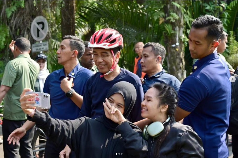 Tangkapan layar IG Joko Widodo