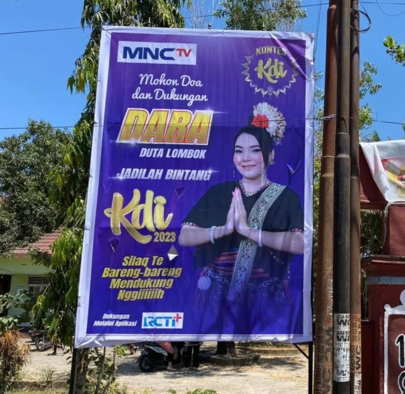 Dara, finalis KDI asal Lombok siap bersaing dengan finalis lainnya dari berbagai daerah di Indonesia