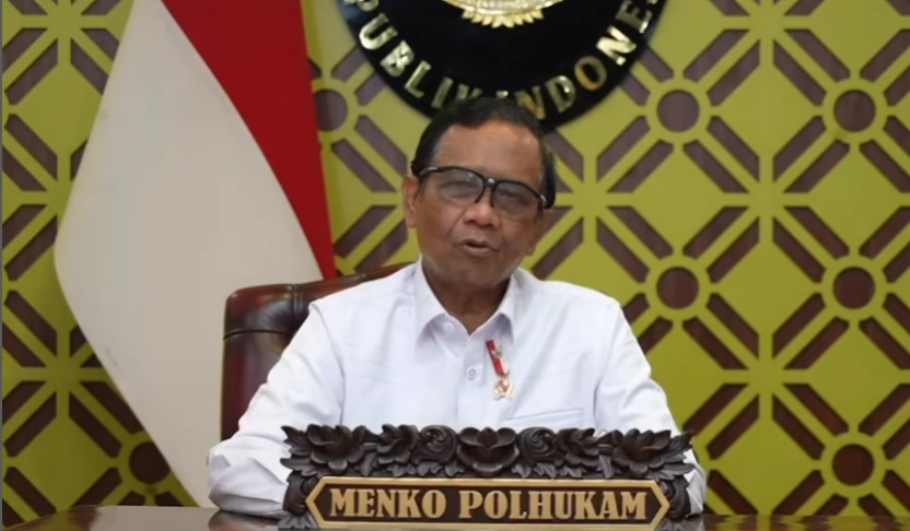 Tangkapan layar IG Mahfud MD