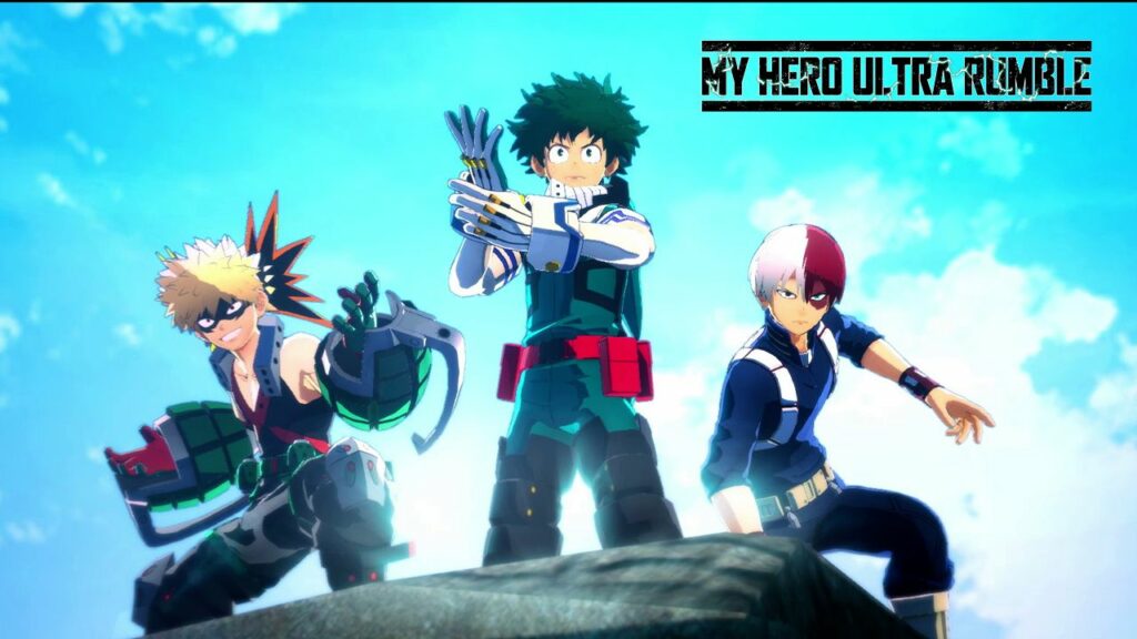 GAME ADAPTASI: My Hero Academia menjadi salah satu seri anime yang diadaptasi menjadi game battle royal.