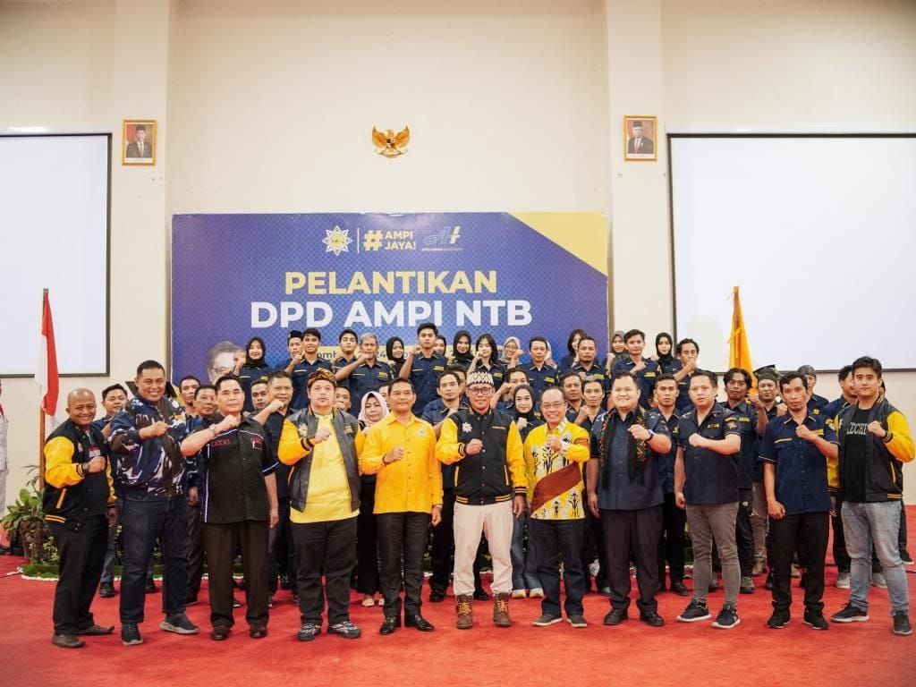 Pengurus DPP AMPI bersama Pengurus AMPI NTB periode 2023-2028.