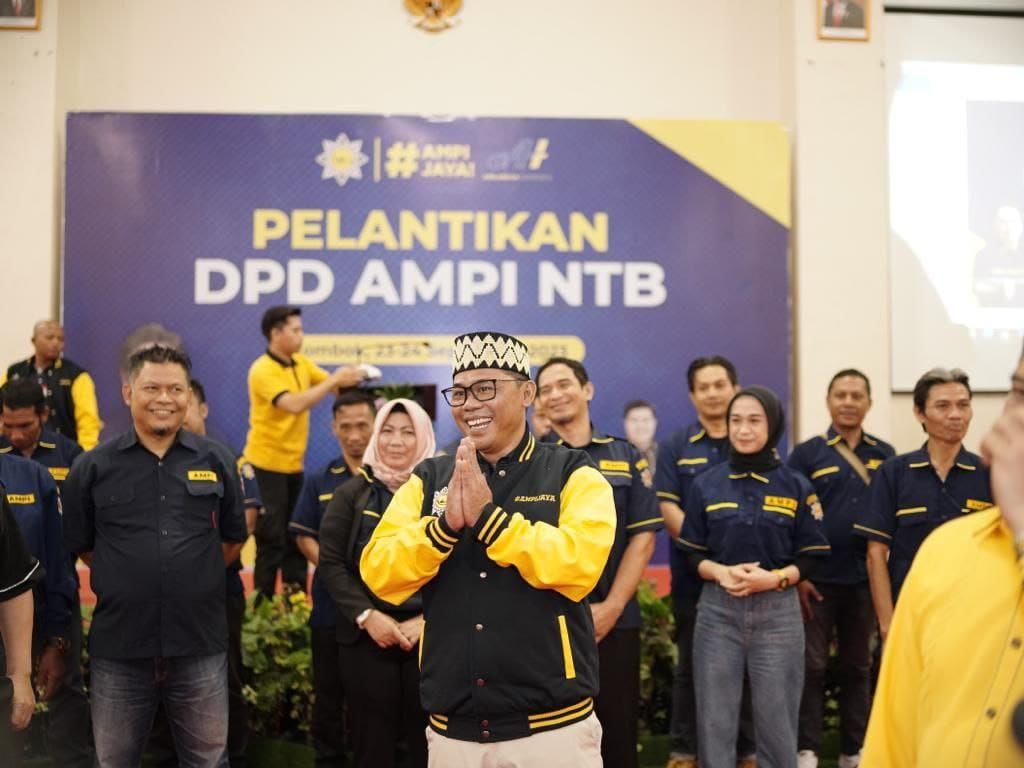 Rino Rinaldi mengucapkan terima kasih usai terpilih aklamasi.