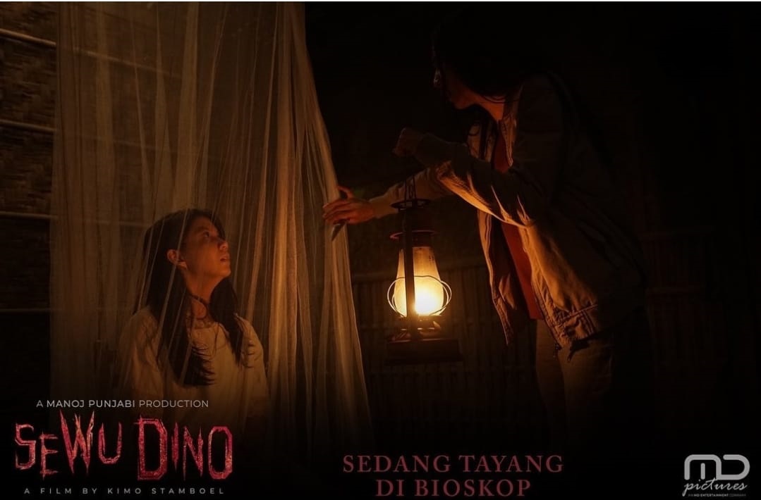 Salah satu adegan Fil Sewu Dino yang sementara tahun 2023 ini memimpin film dengan jumlah penonton terbanyak.